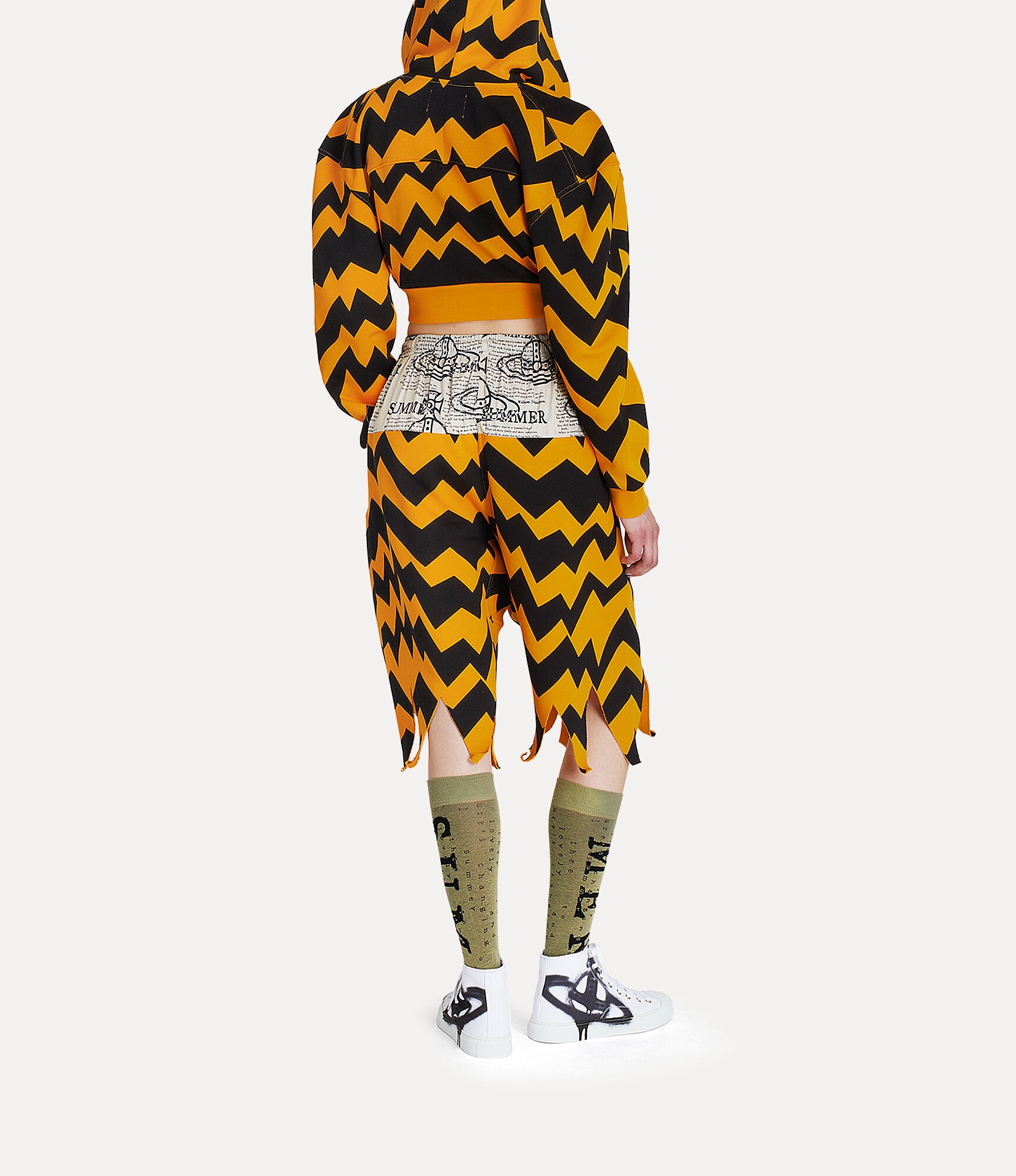 FOOTBALL CROPPED HOODIE - 3