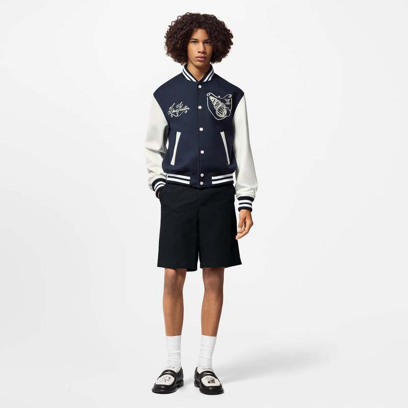 Louis Vuitton Calfskin Varsity Jacket outlook