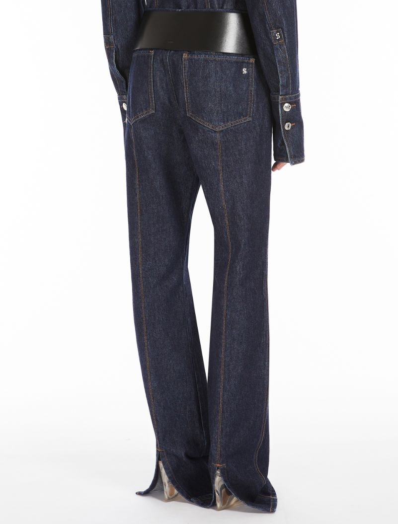 5-pocket dark-wash jeans - RUNWAY - 4