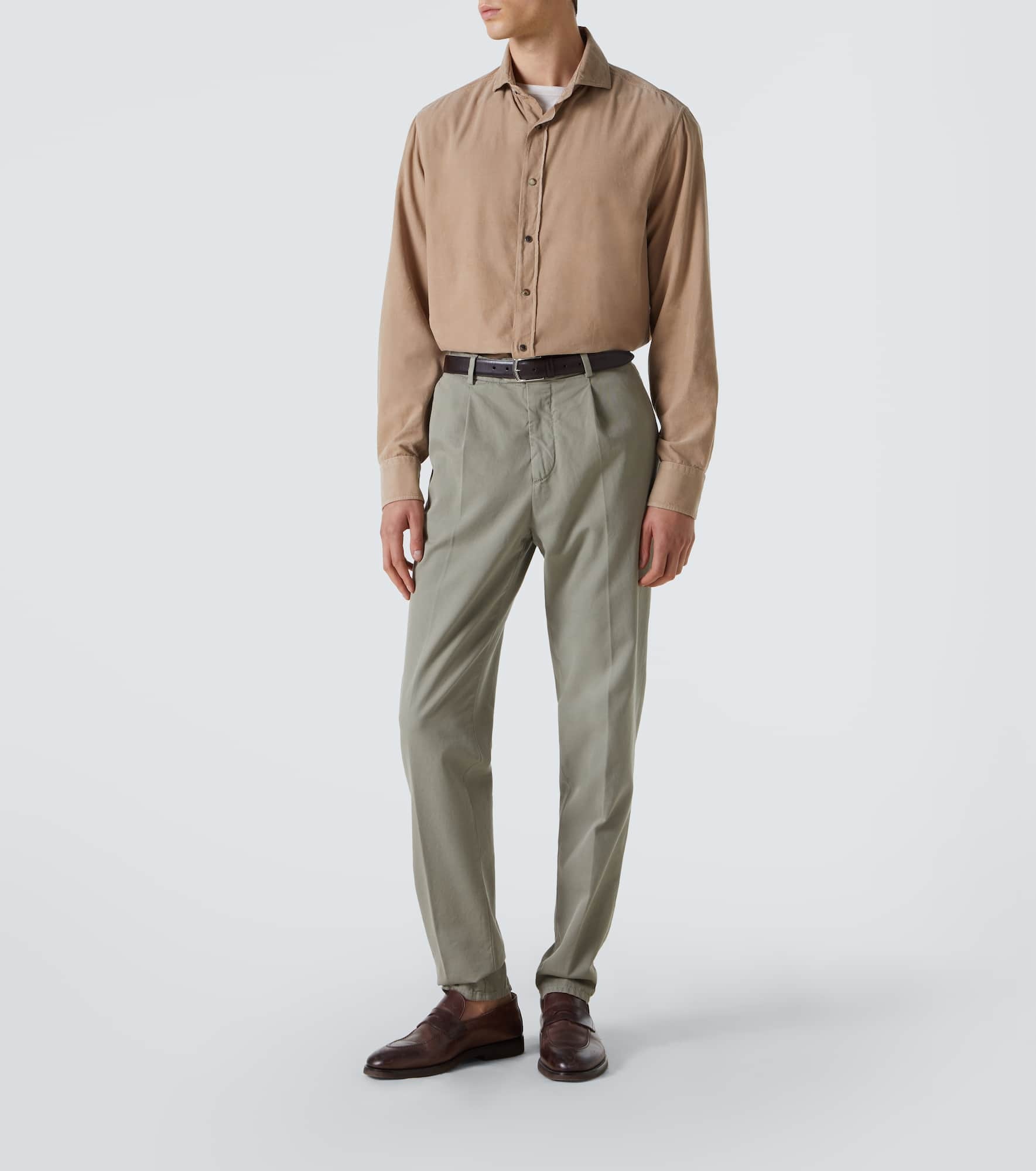 Cotton micro corduroy shirt - 2