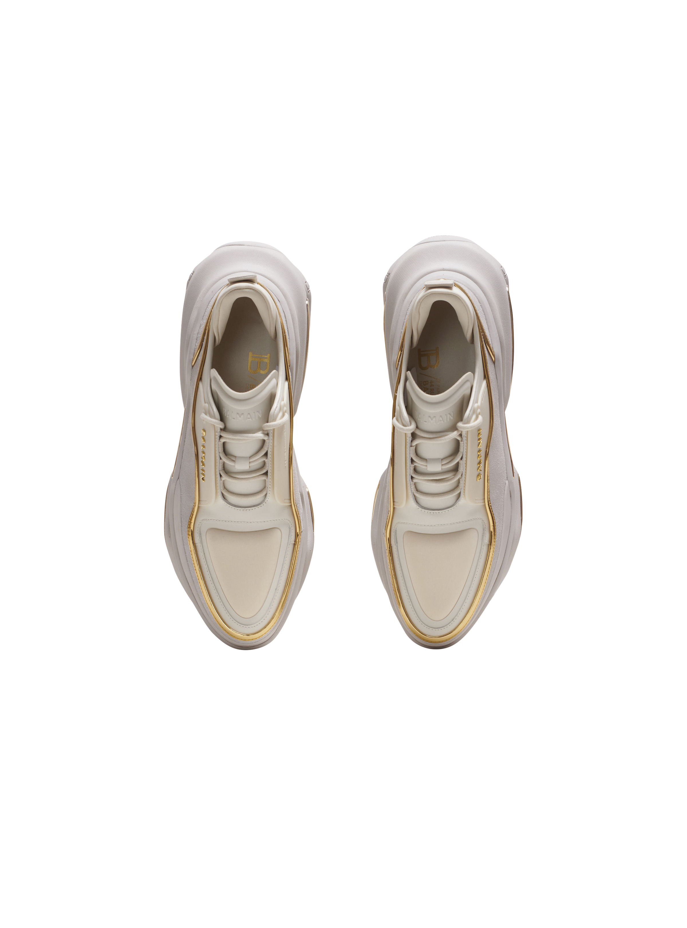 B-Bold trainers in leather and suede - 3