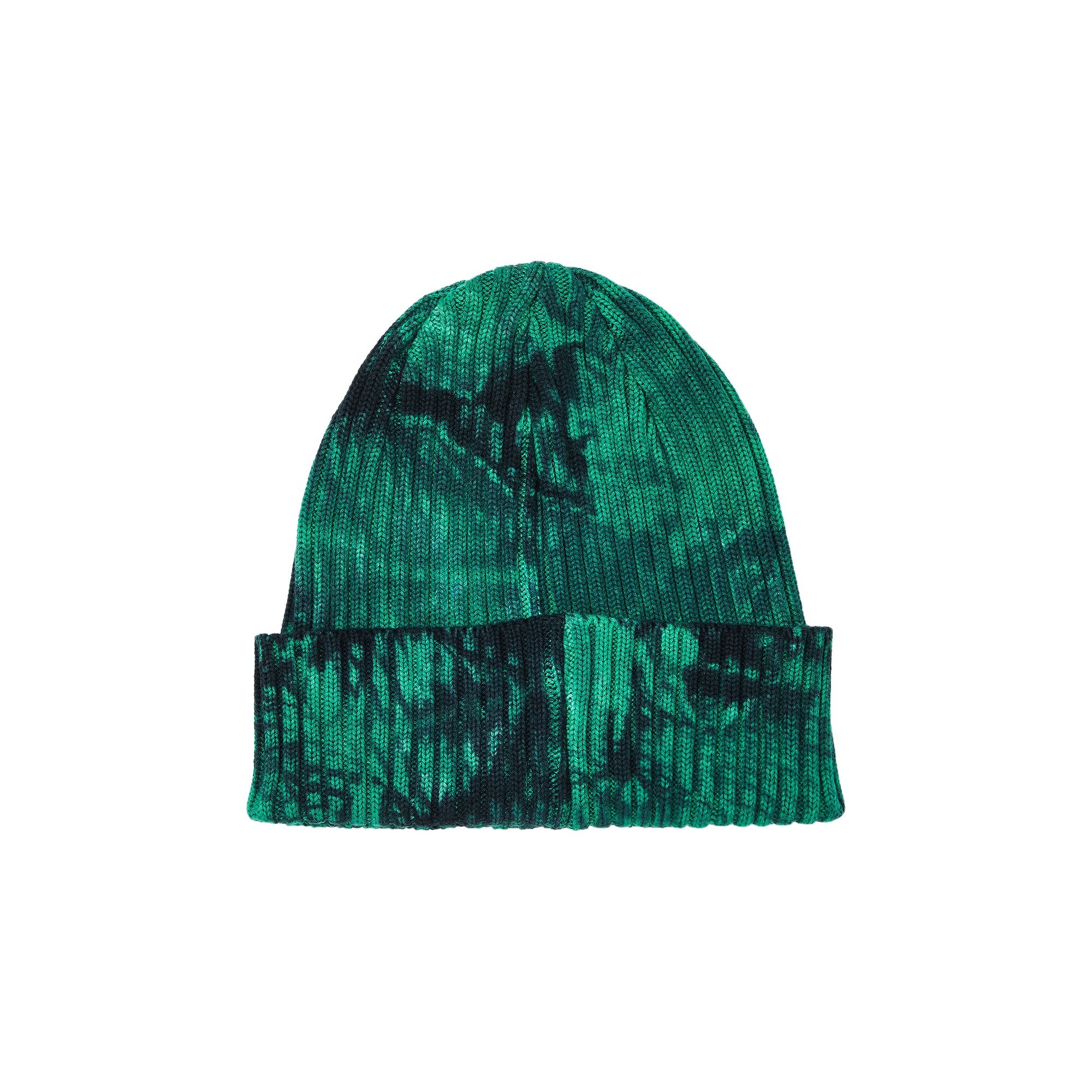 Supreme Overdyed Beanie 'Splatter Green'