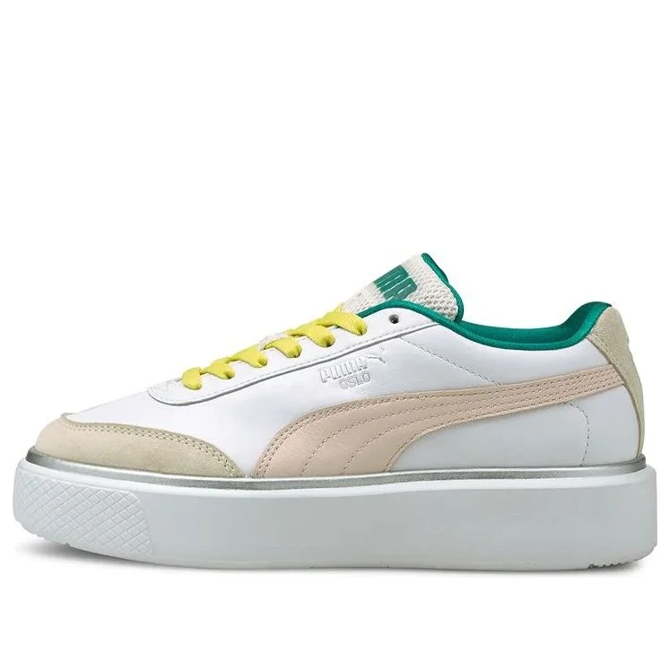 (WMNS) PUMA Oslo Maya For Casual Shoes White/Pink 375059-01 - 1