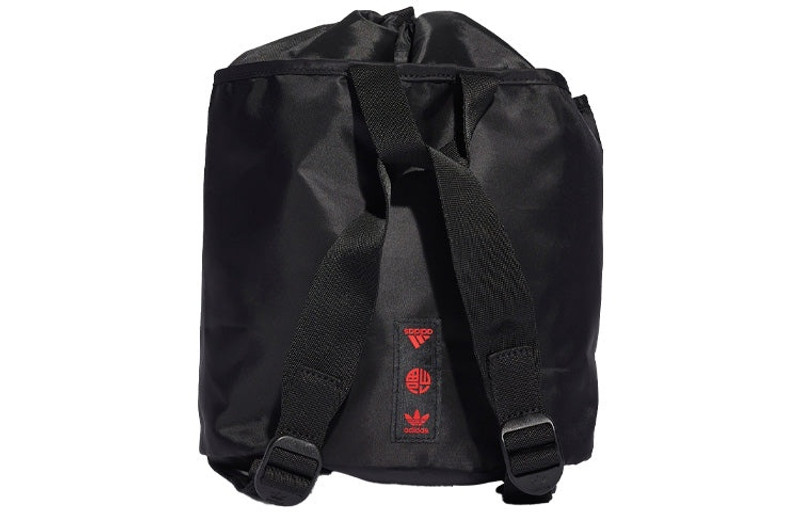 adidas adidas Originals Bucket Bag 'Black Red Blue' HI1025 outlook
