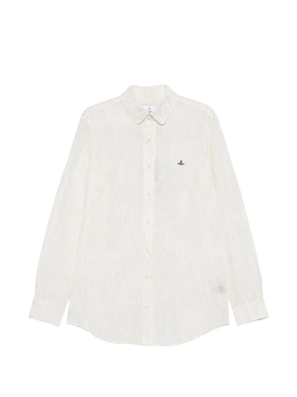orb-detail button-fastening shirt - 1