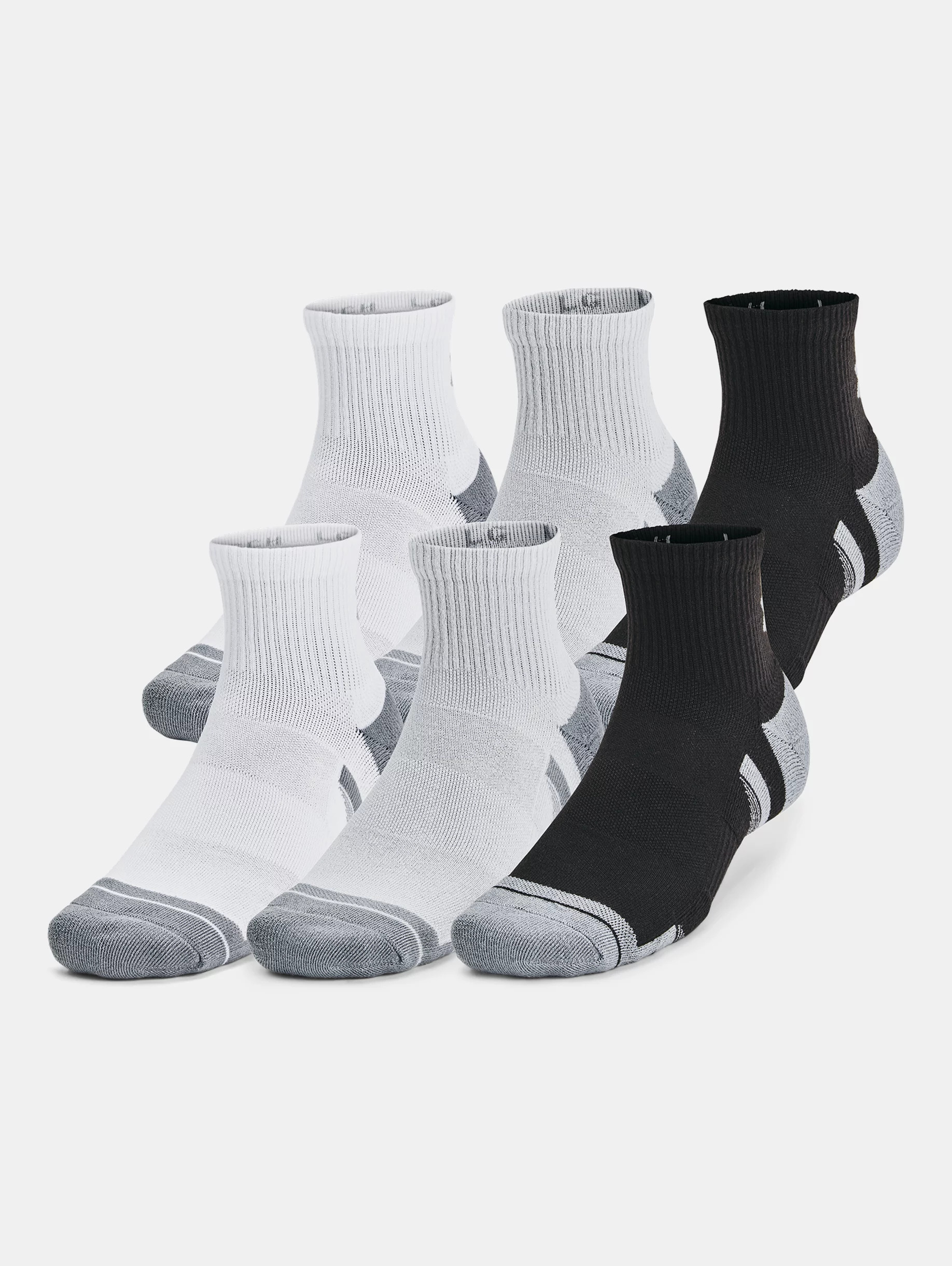 Unisex UA Performance Tech 6-Pack Quarter Socks - 3
