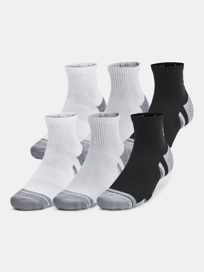 Unisex UA Performance Tech 6-Pack Quarter Socks 3