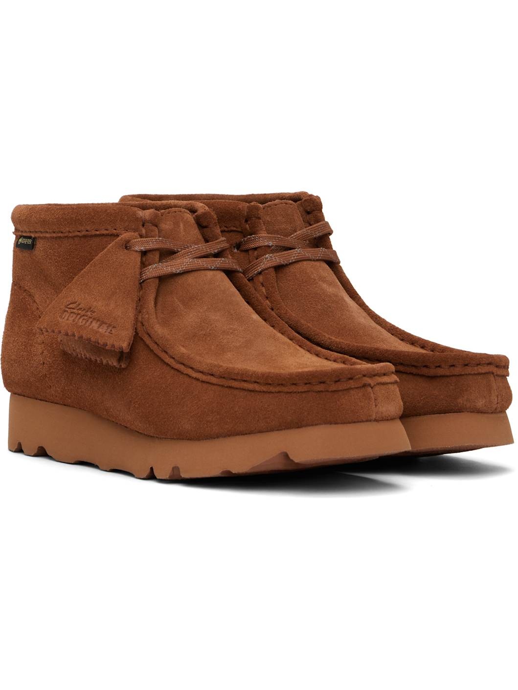 Tan Wallabee Gore-Tex Boots - 4