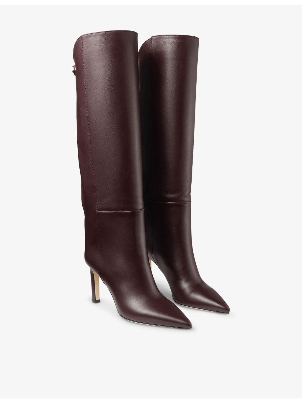 Alizze KB 85 Smooth Knee-High Leather Boots - 2