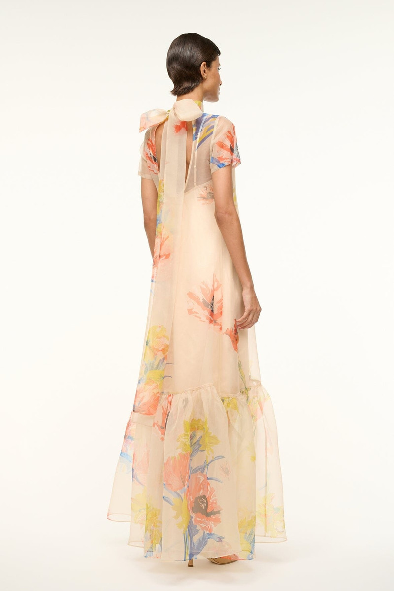 STAUD STAUD CALLUNA DRESS FIRST BLOOM DAY outlook