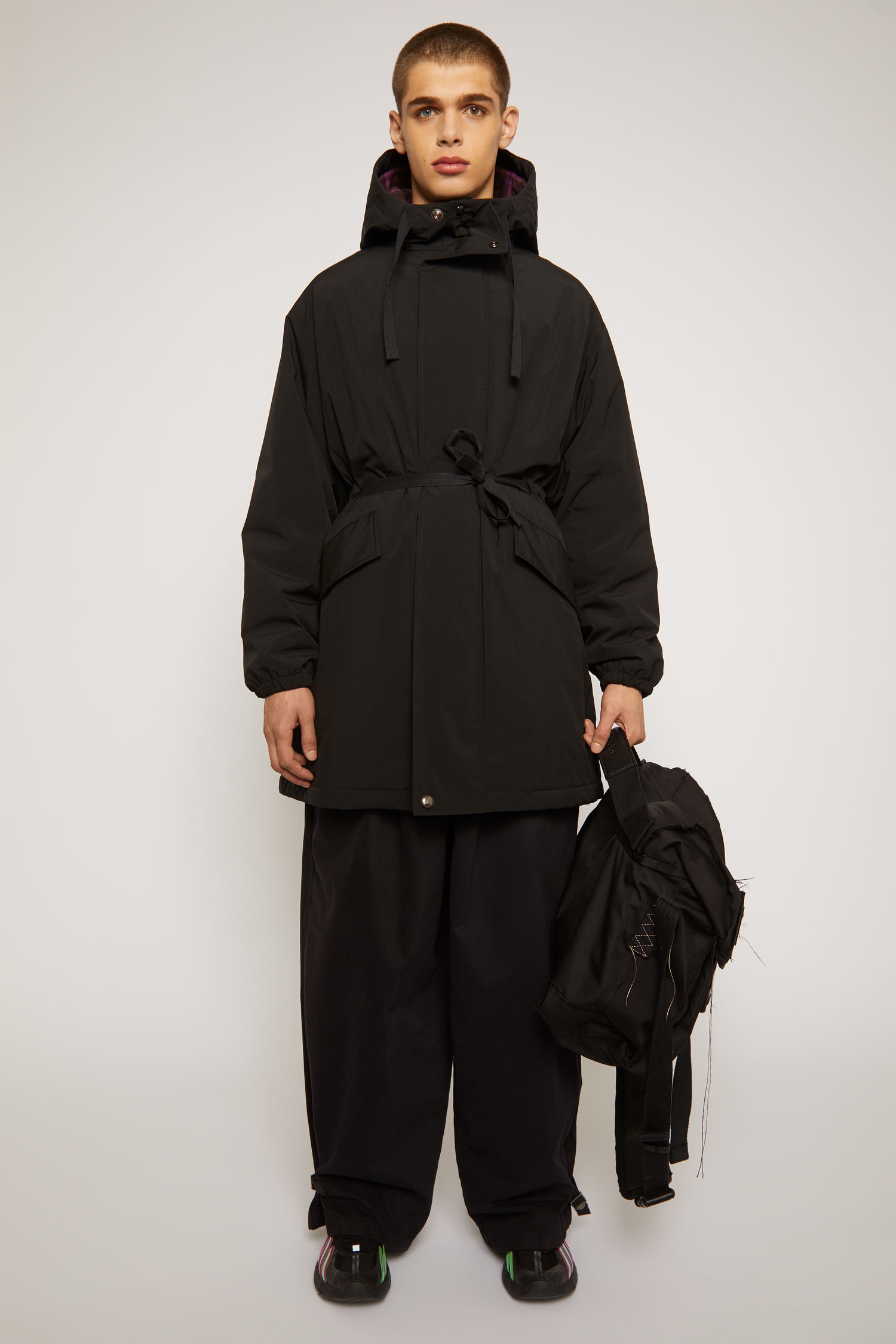 Fishtail parka black - 2