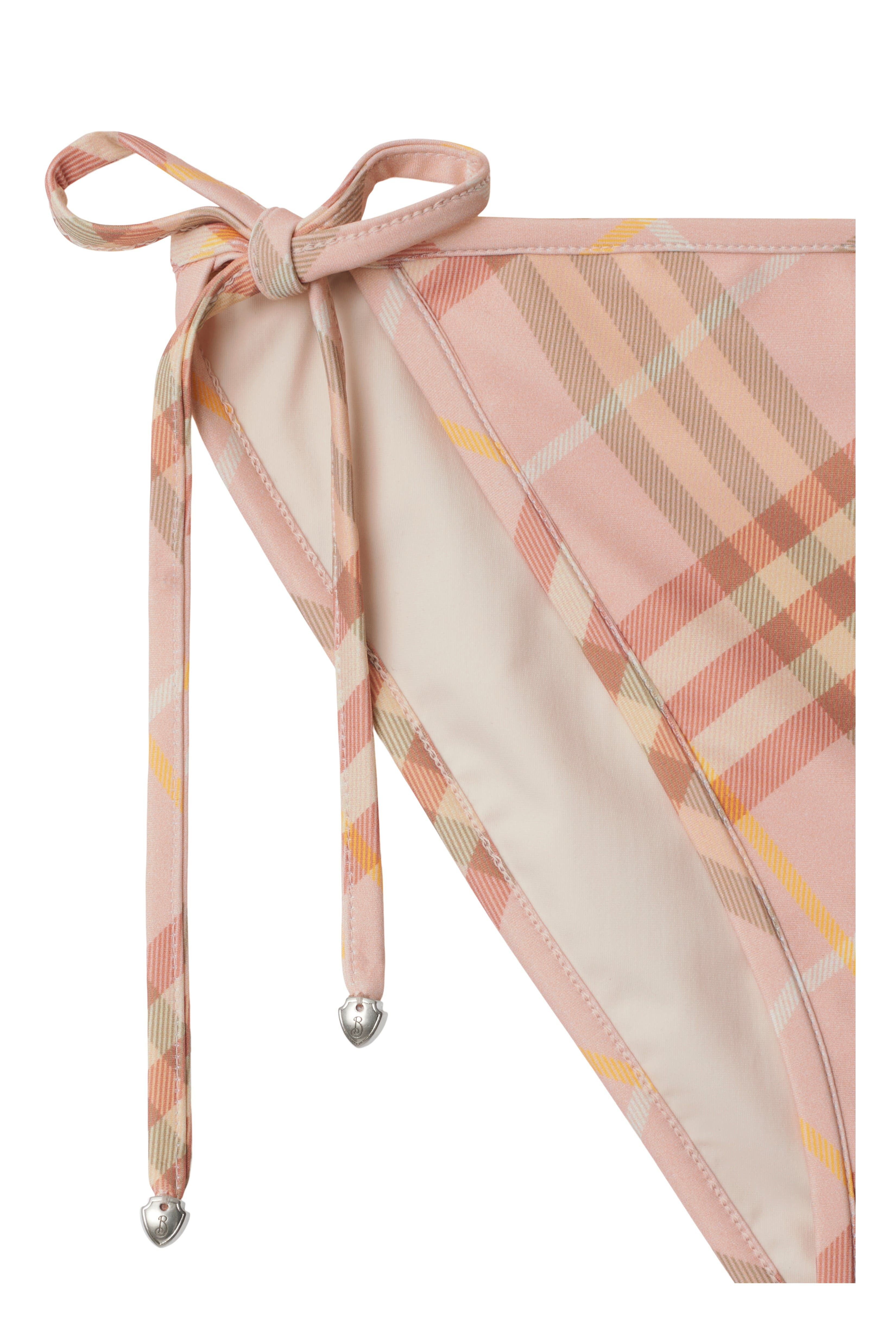 burberry Check Bikini Briefs in Teacup at Nordstrom - 5