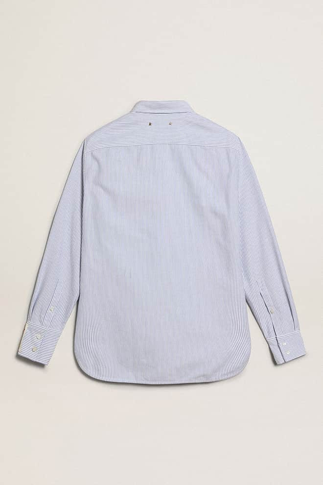 Women's shirt with narrow stripes - 5