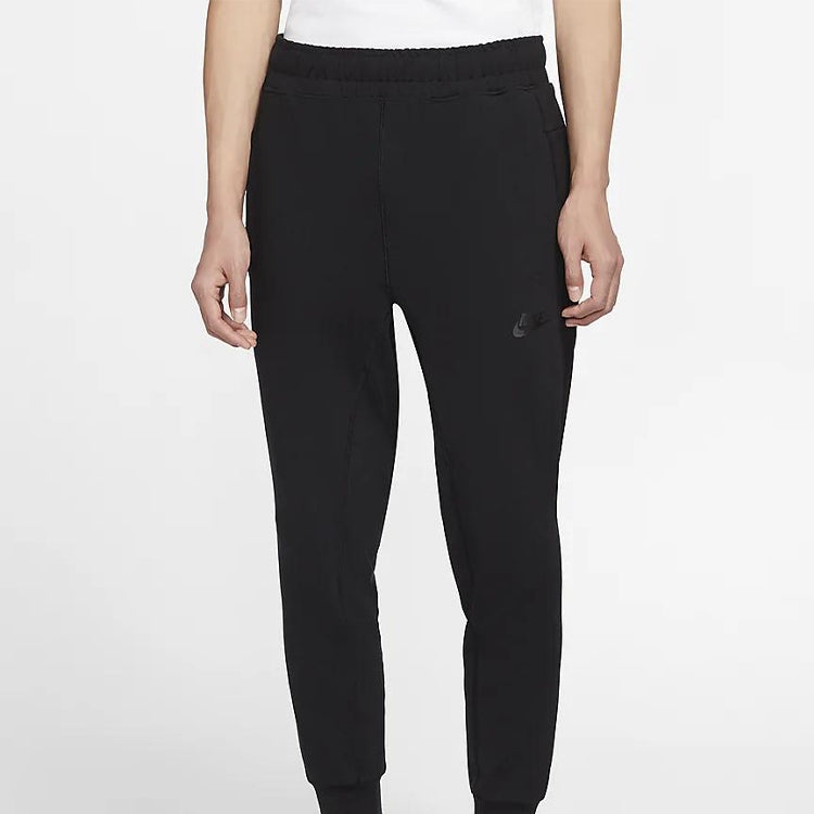 Nike As M Nsw Pe Jggr Ponte ribbed Knit Sports Long Pants Black CJ4281-010 - 3