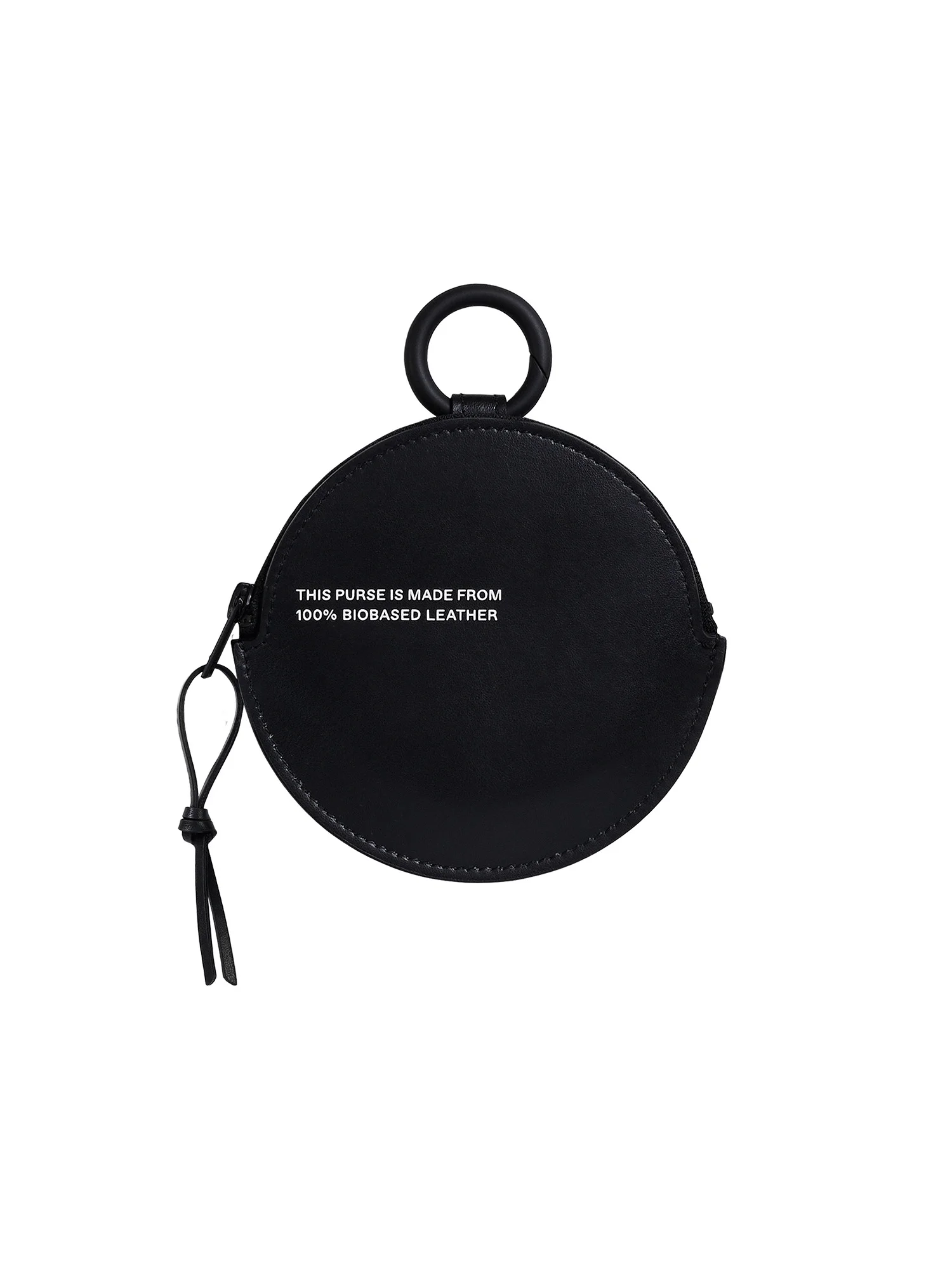 Biobased Circle Wallet - Black - 1