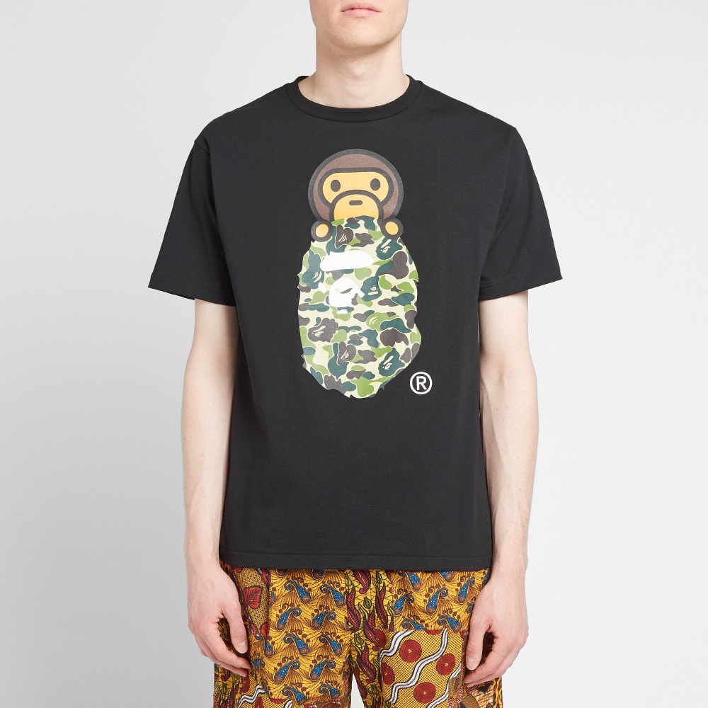 A Bathing Ape ABC Milo on Ape Head Tee - 4