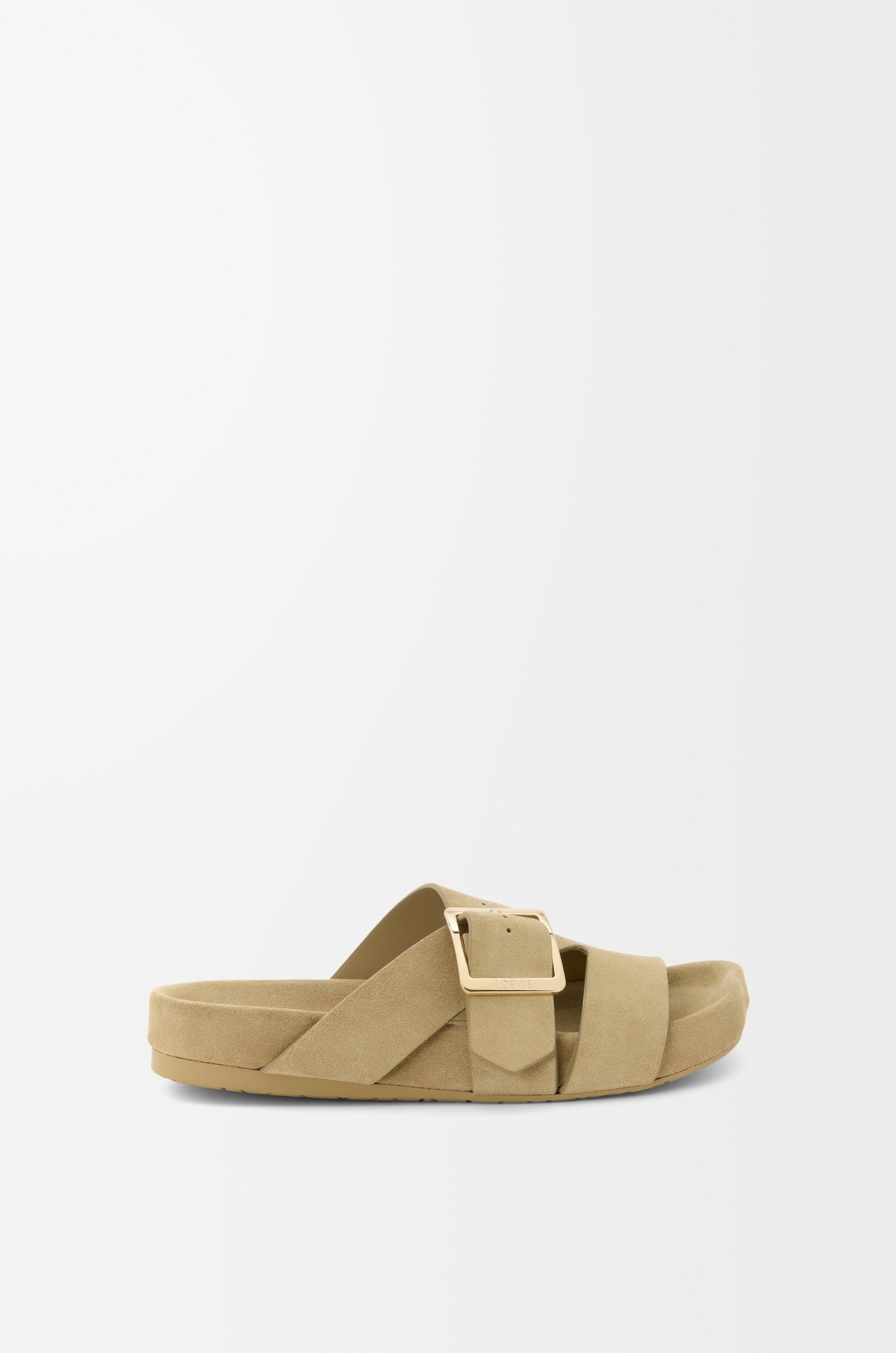 Ease Buckle slide in suede - 1