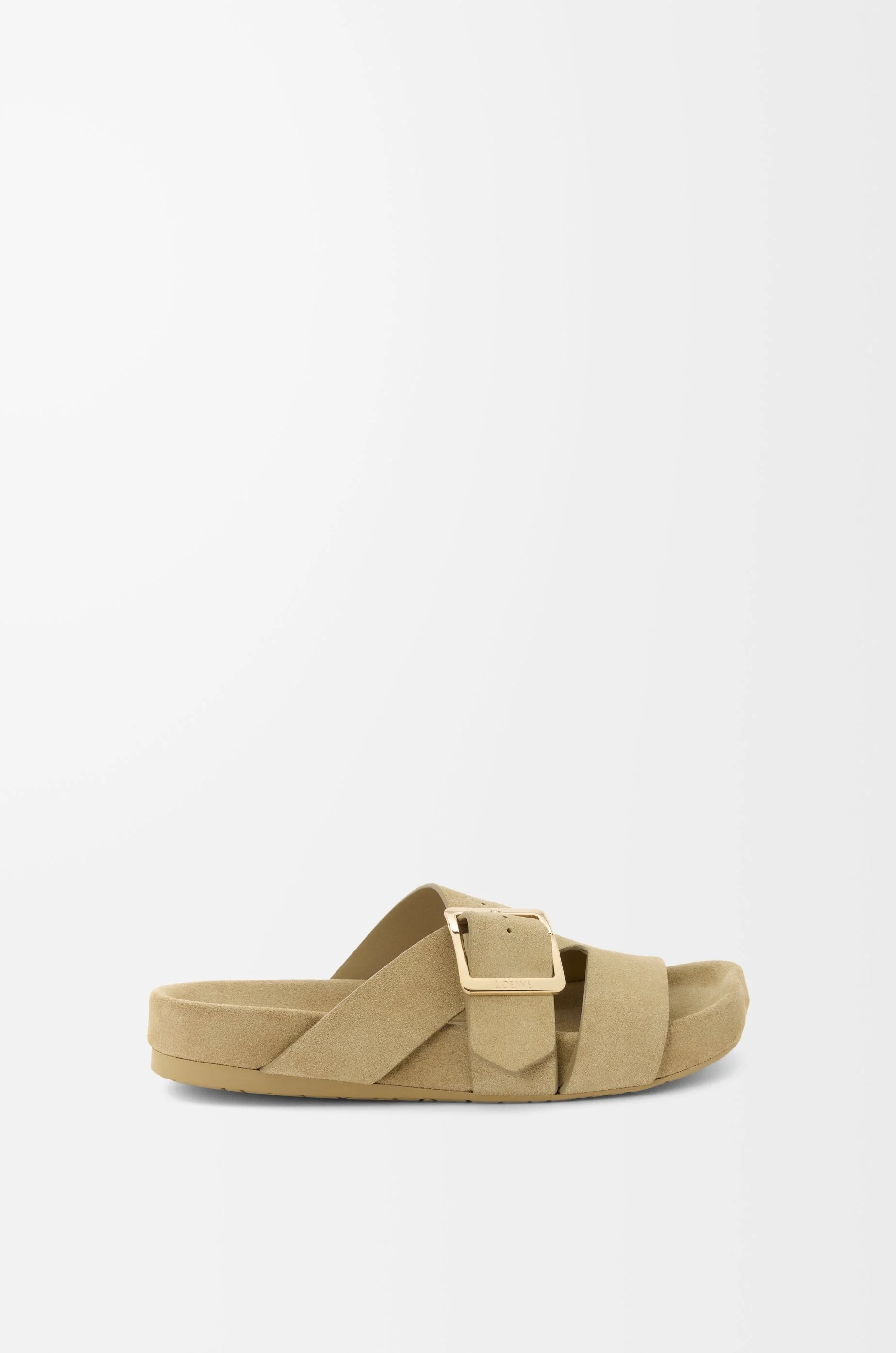 Ease Buckle slide in suede - 1