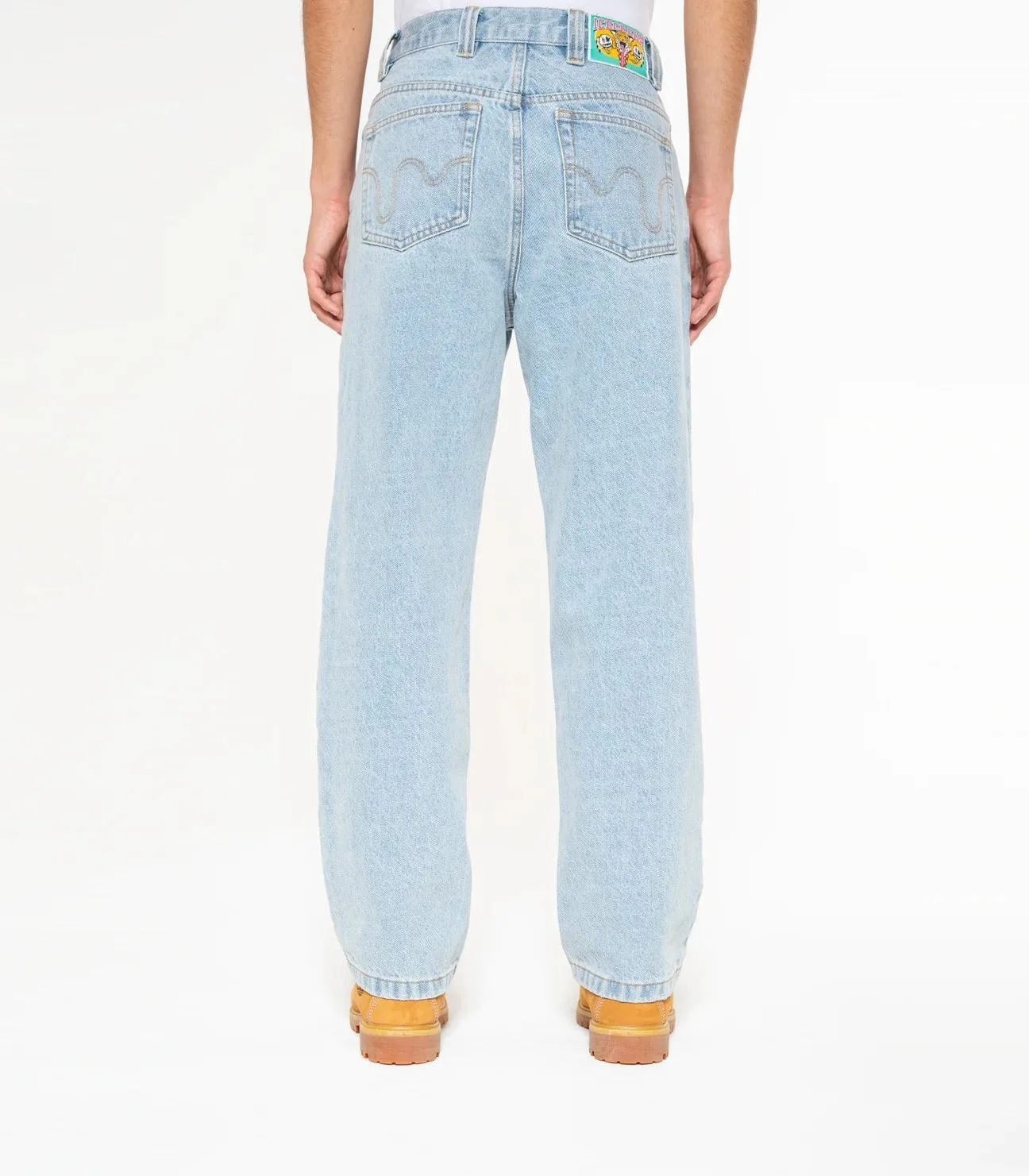 ICECREAM RUNNING DOG DOUBLE SCOOP DENIM PANT | REVERSIBLE