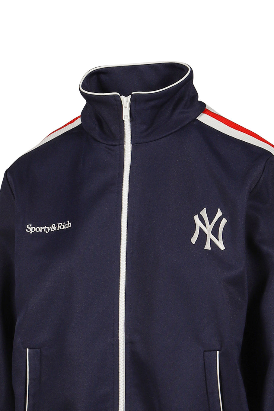 YANKEES SERIF TRACK JACKET / DARK NVY - 4