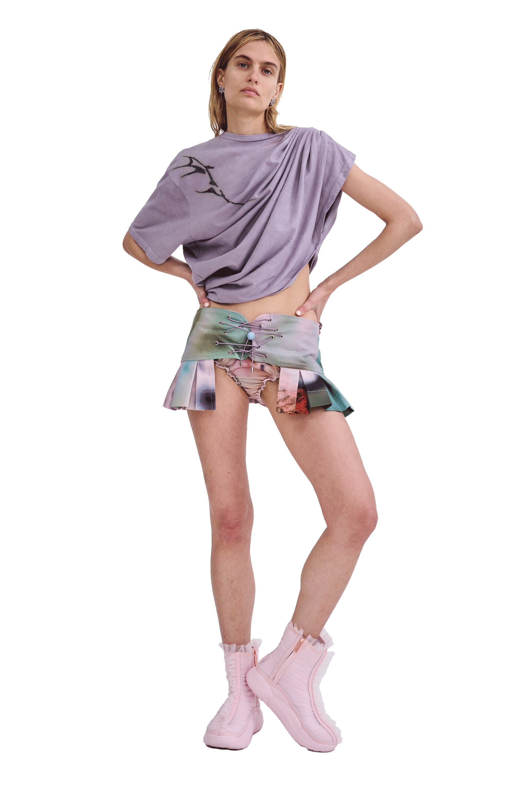 MOLD DENIM BUNGEE BELT - 2