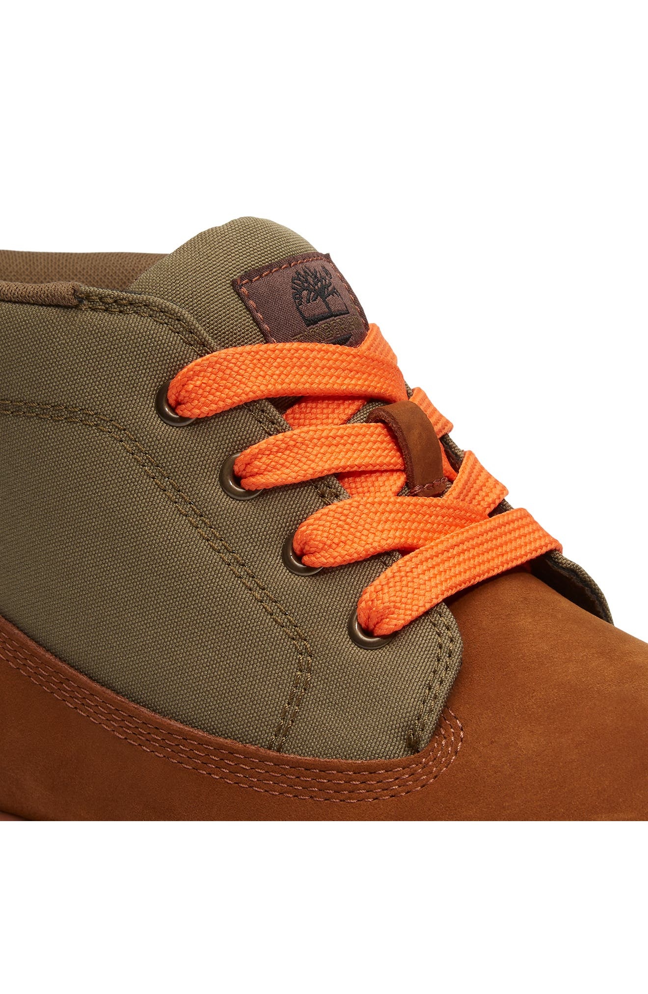 Timberland Premium Waterproof Lace-Up Chukka Boot in Medium Brown Nubuck at Nordstrom - 6