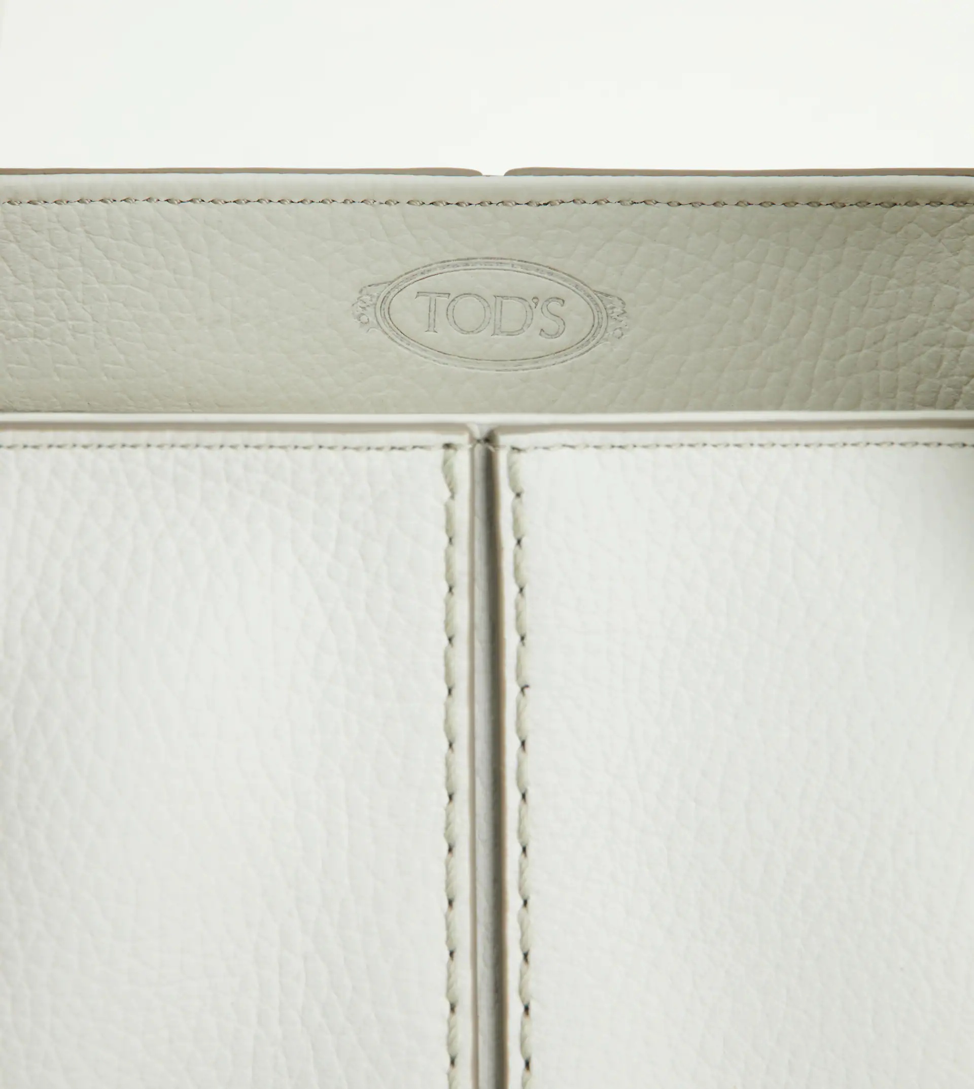 TOD'S SHIRT SHOPPING BAG MINI - WHITE - 6