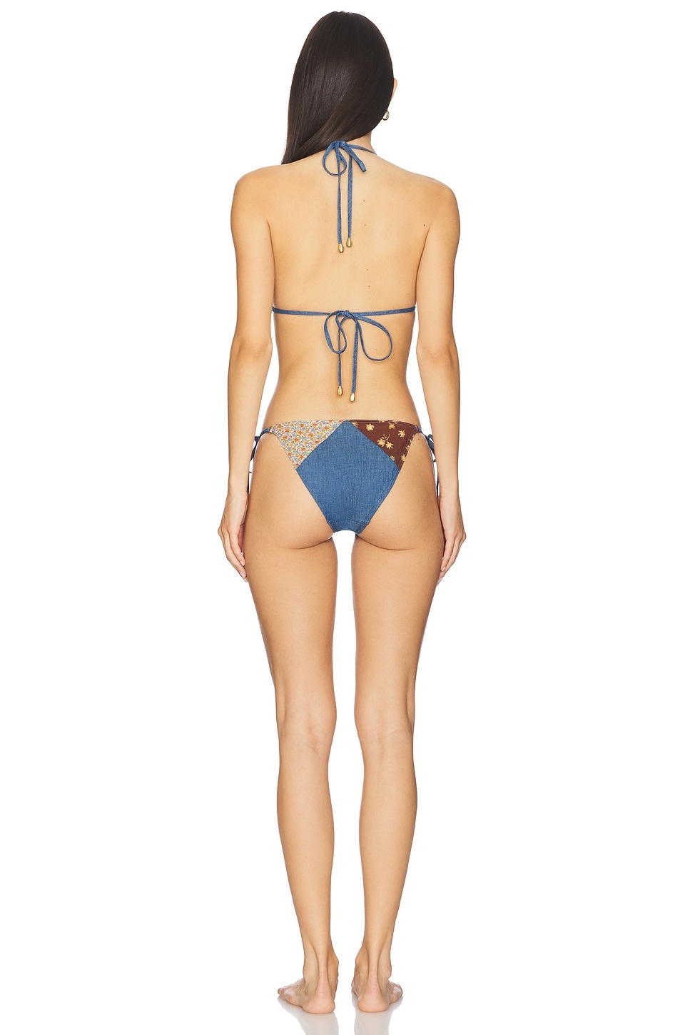 Lucky Cotton Mini Triangle Bikini Set - 4