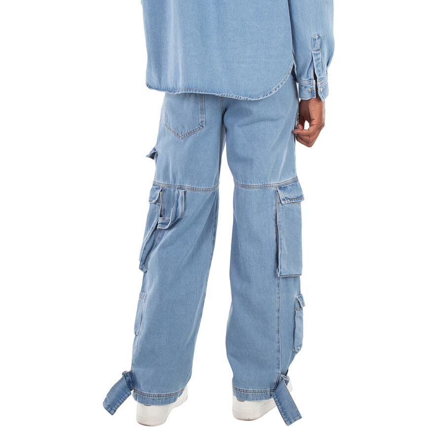 GCDS Cotton Denim Ultracargo Pants - 3