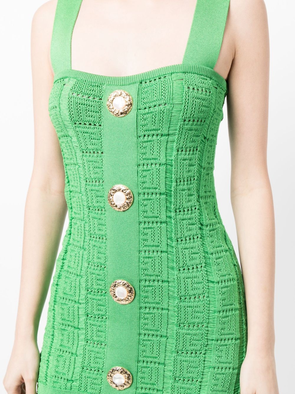 open-knit minidress - 5