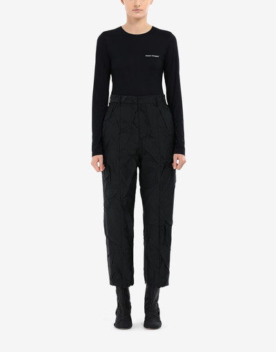 MM6 Maison Margiela Crushed tailored trousers outlook