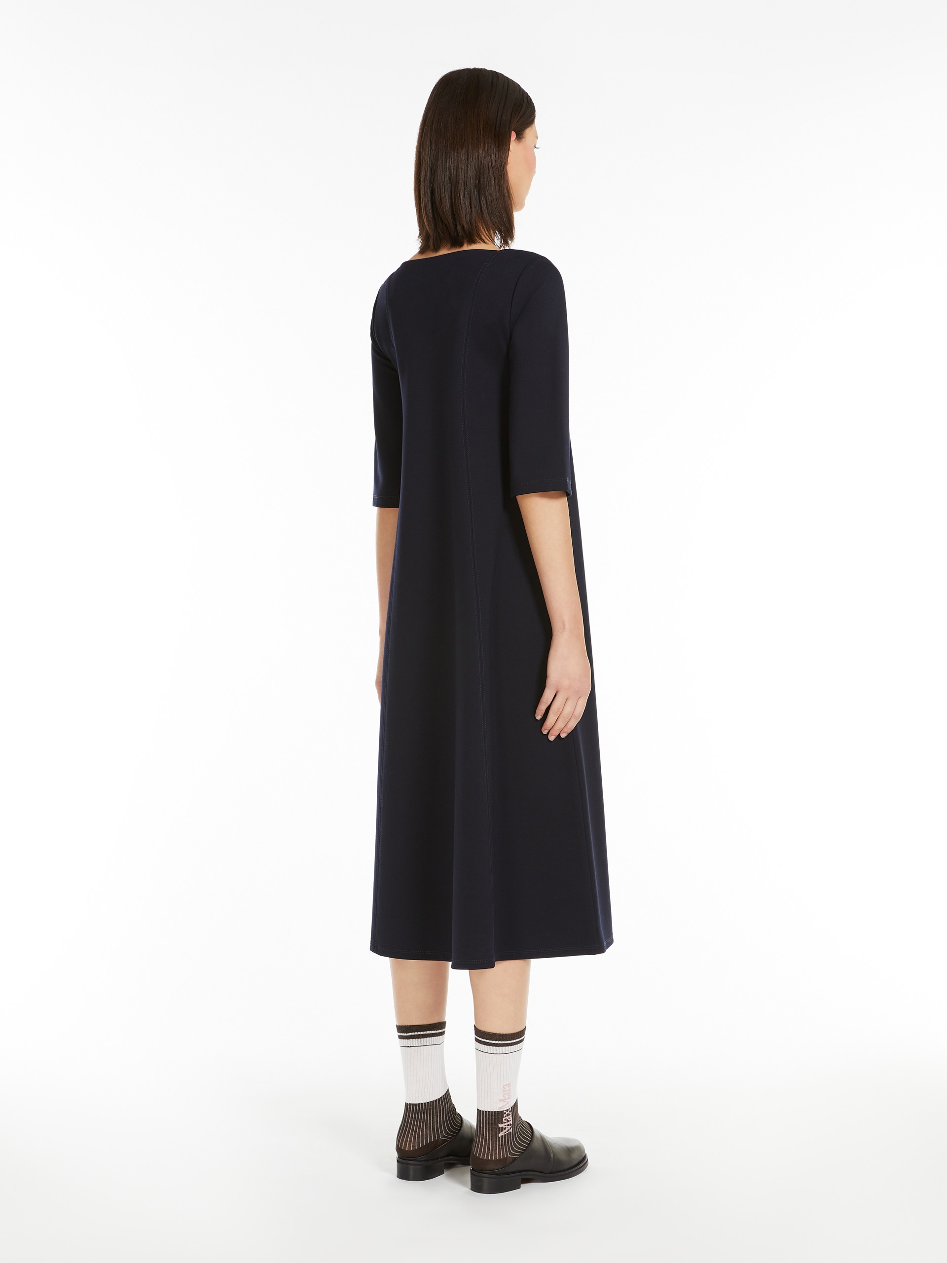 PARTY Milan-stitch jersey dress - 4