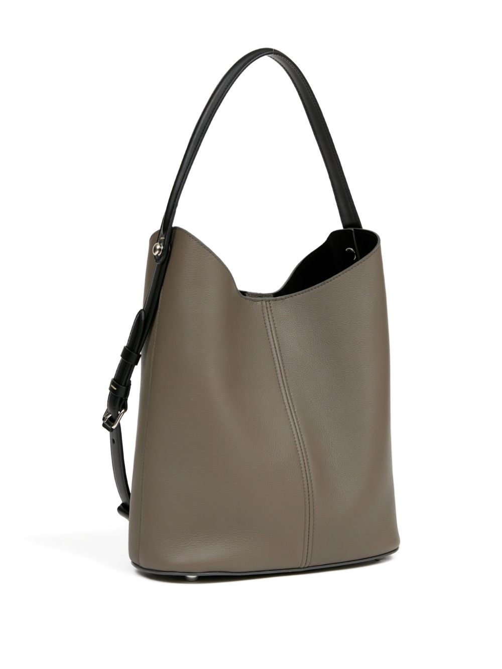 Dress-Age dual-strap leather shoulder bag - 5