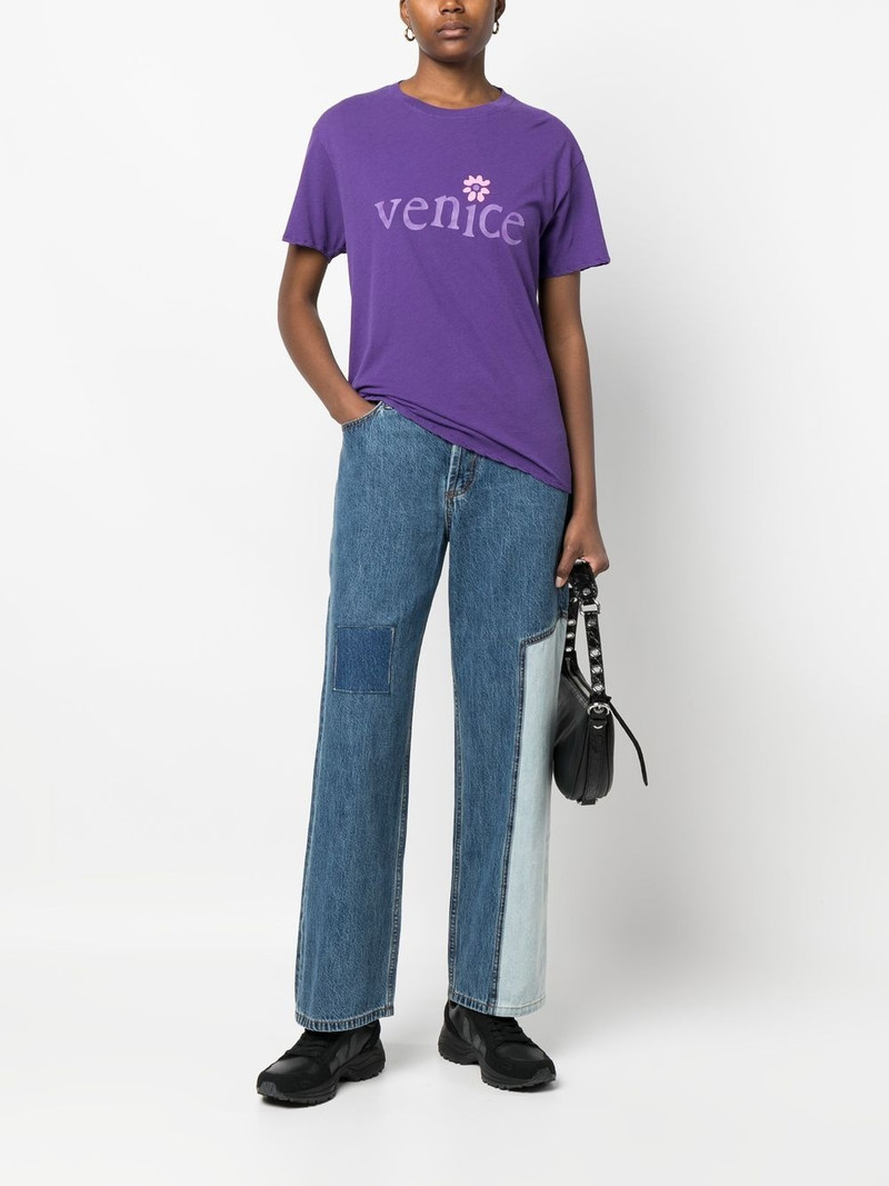 ERL slogan-print short-sleeve T-shirt outlook