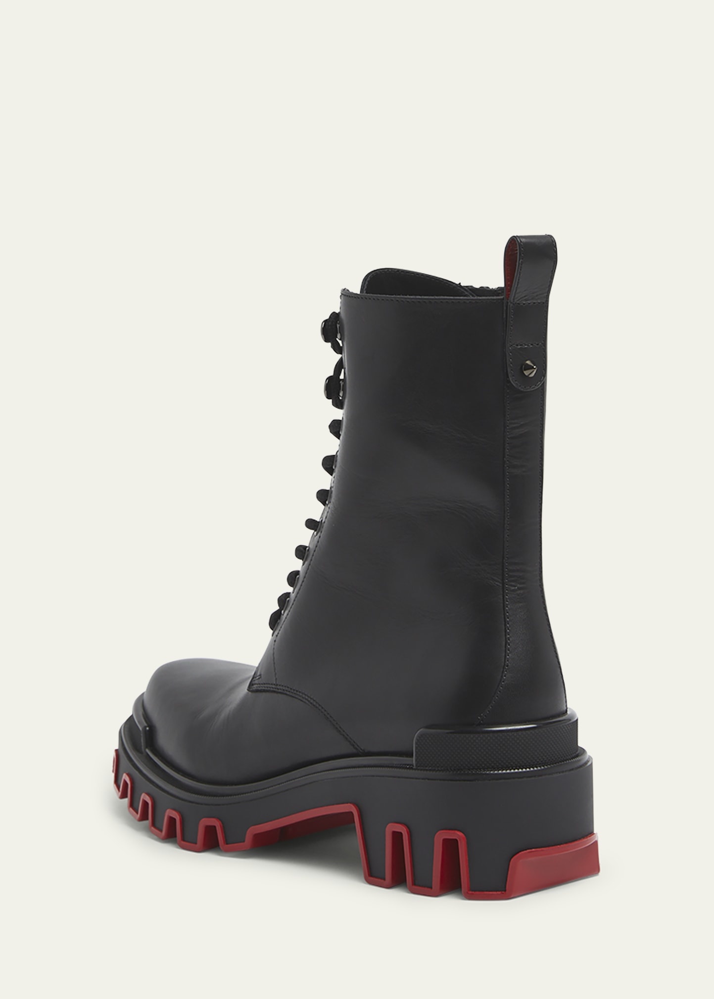 Men's Trott Dune Lugged Leather Combat Boots - 2