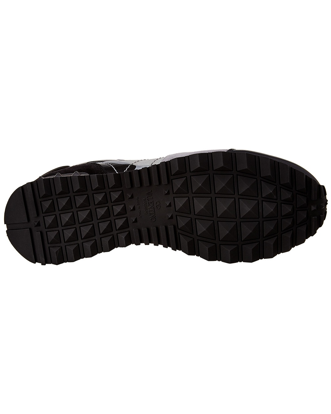 Valentino Rock Runner Camouflage Reflective Suede & Leather Sneaker - 4