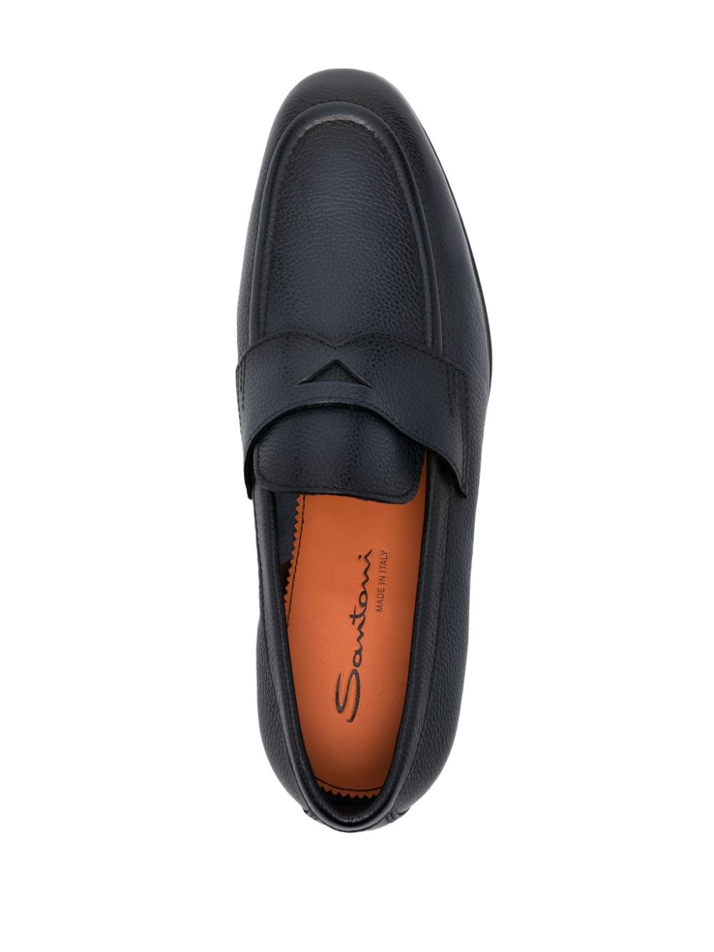 leather penny loafers - 4