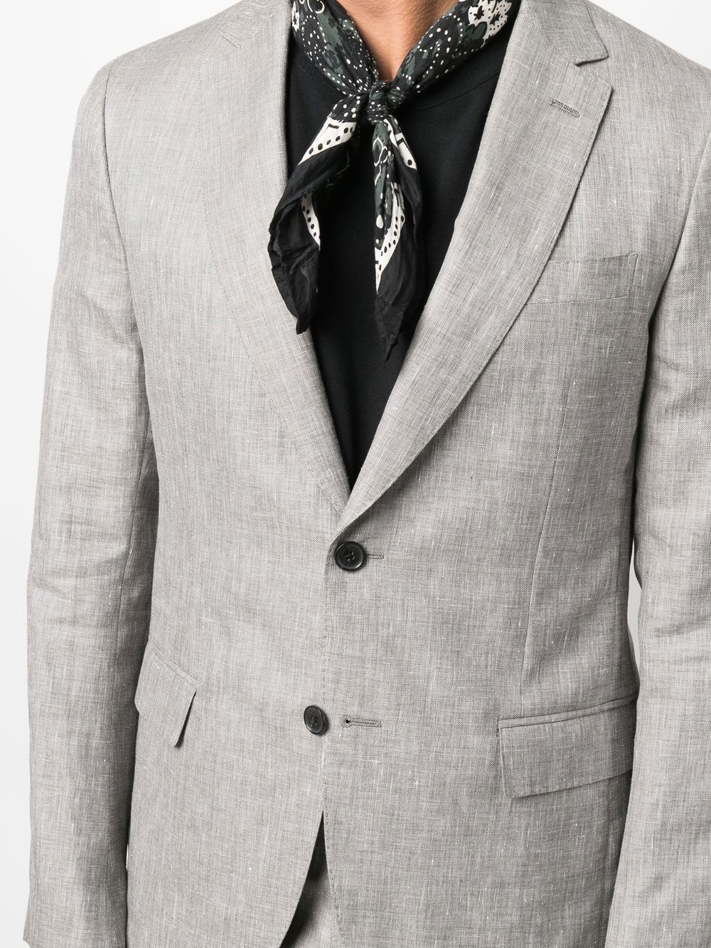 single-breasted tailored suit - 5