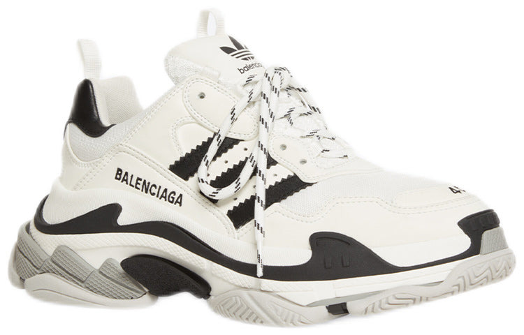 (WMNS) Balenciaga Triple S Sneaker x Adidas 'White' 710020W2ZB19112 - 4