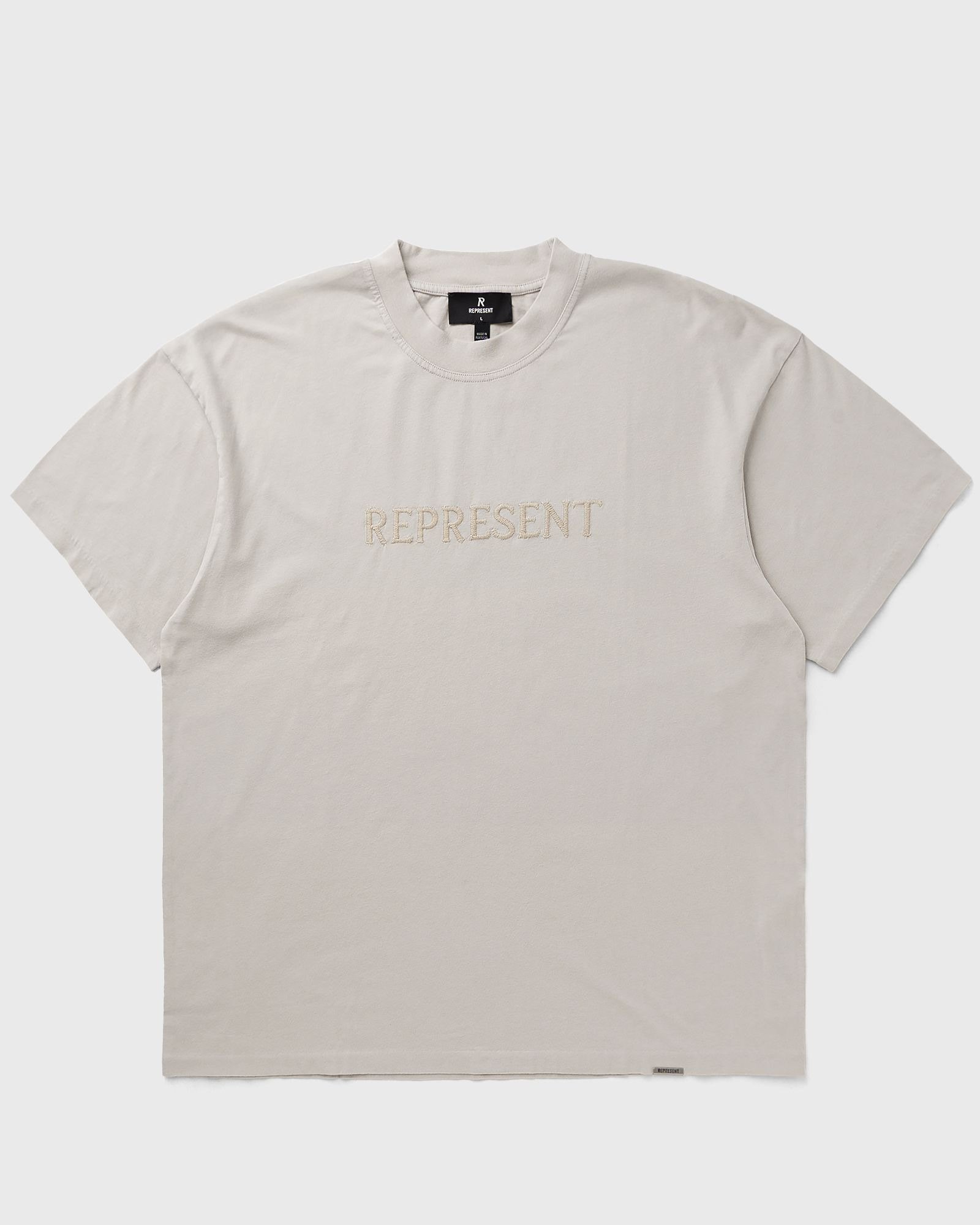 Embroidered Serif Logo T-Shirt - 1