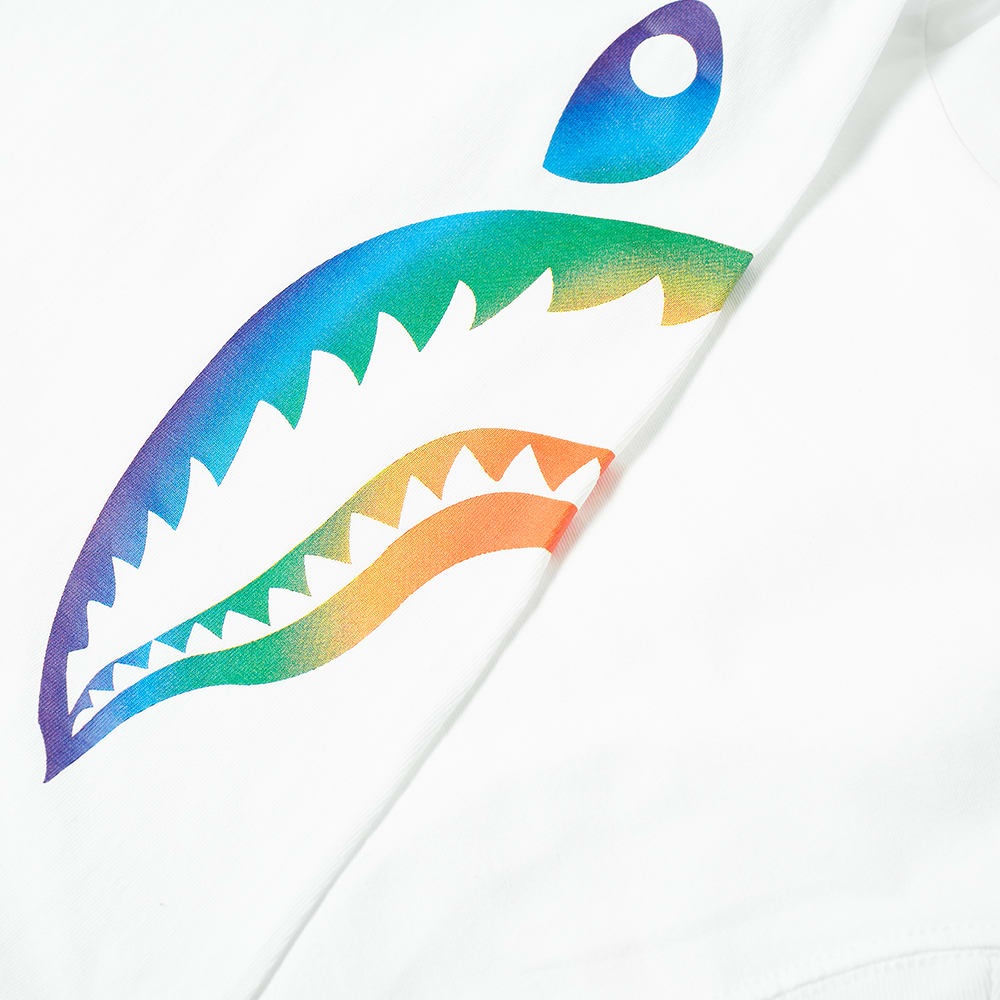 A Bathing Ape Rainbow Side Shark Tee - 2