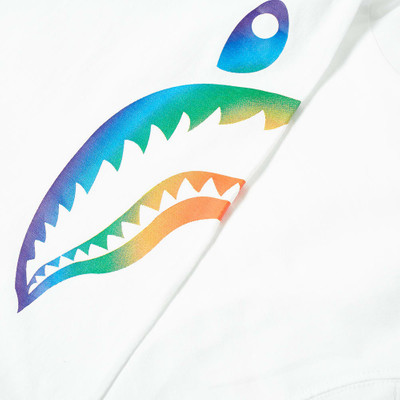 A BATHING APE® A Bathing Ape Rainbow Side Shark Tee outlook