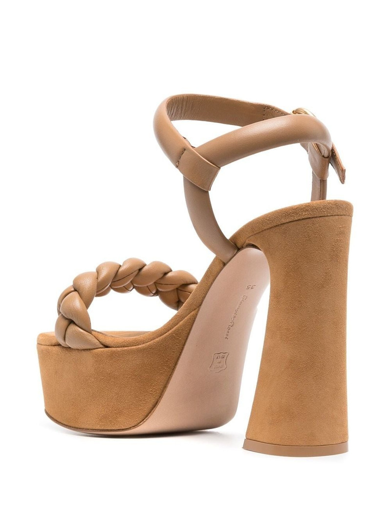 Maddy 115mm suede platform sandals 3