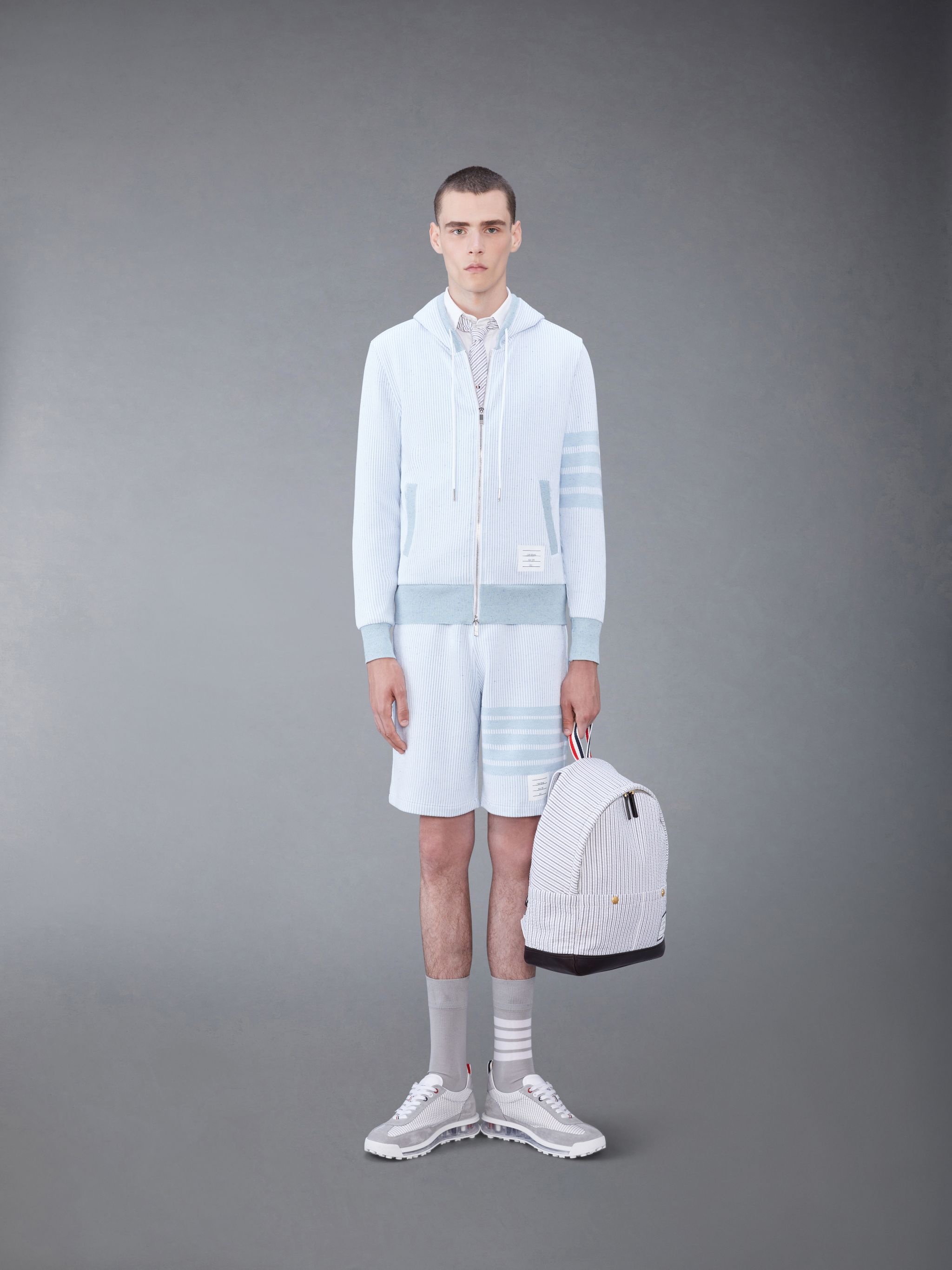 4-Bar striped shorts - 3