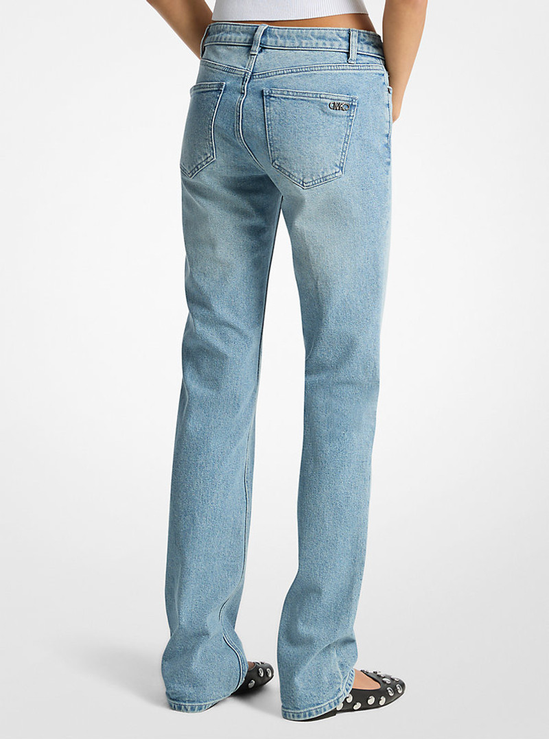 MICHAEL KORS Stretch Denim Cigarette Jeans outlook