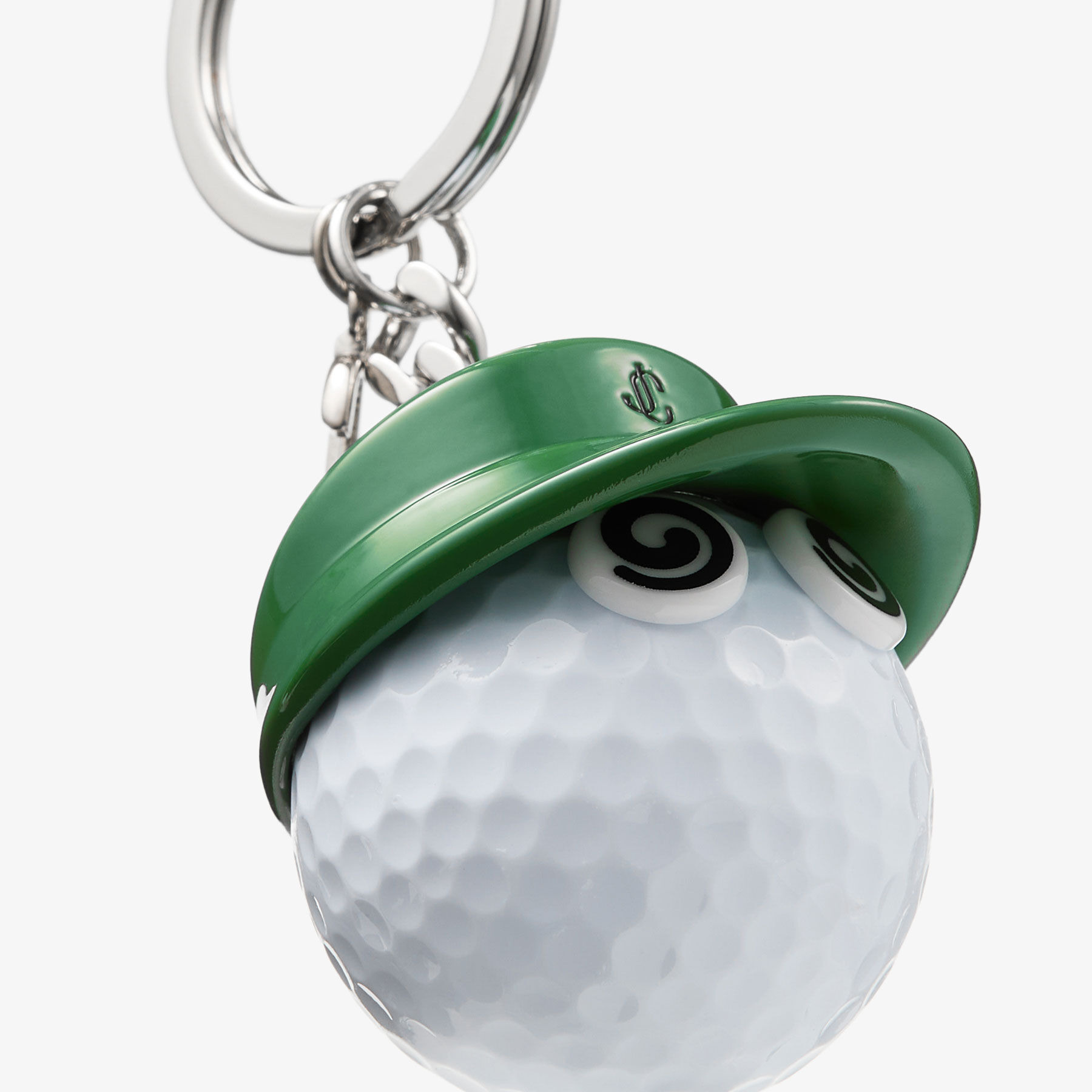 Jimmy Choo / Malbon 2.0 Ball Charm
Golf Ball Charm with Malbon Green JC Visor - 2