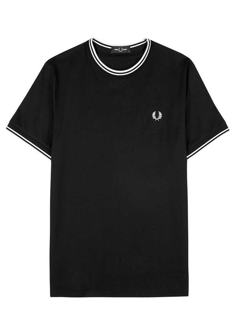 M1588 black cotton T-shirt 1