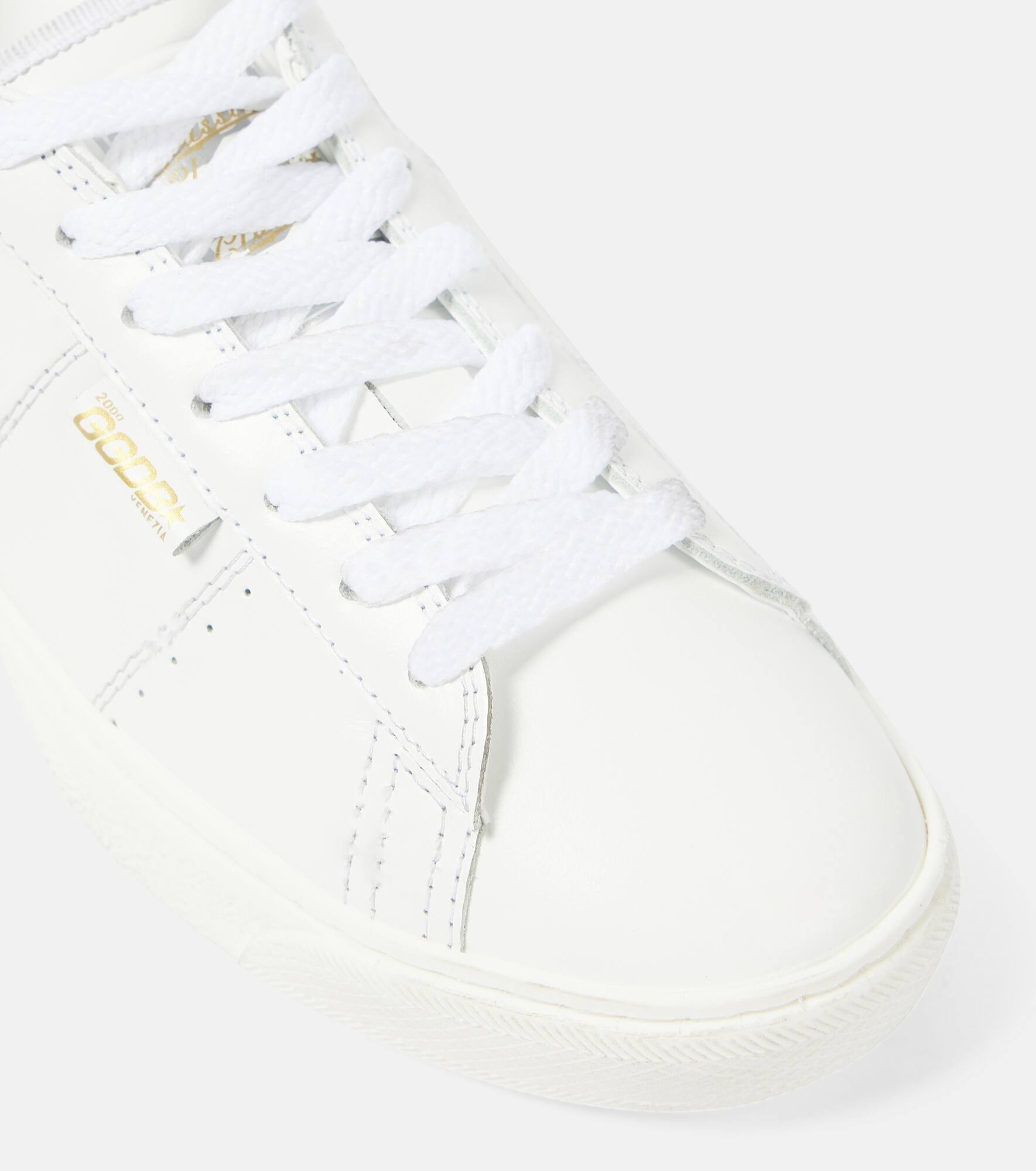 Matchstar glitter leather sneakers - 6