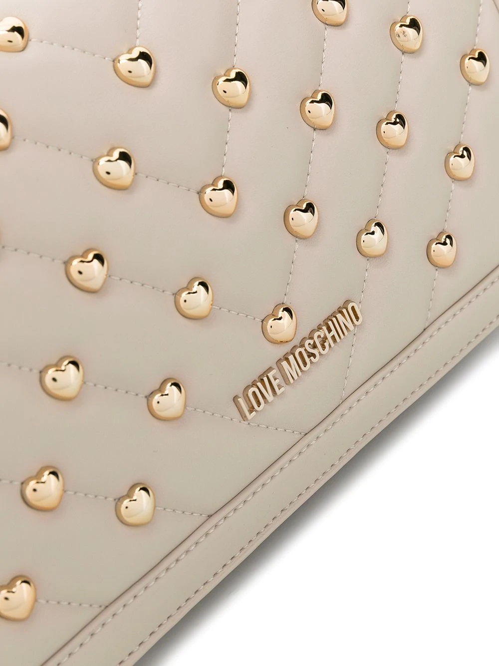 heart-stud shoulder bag - 4