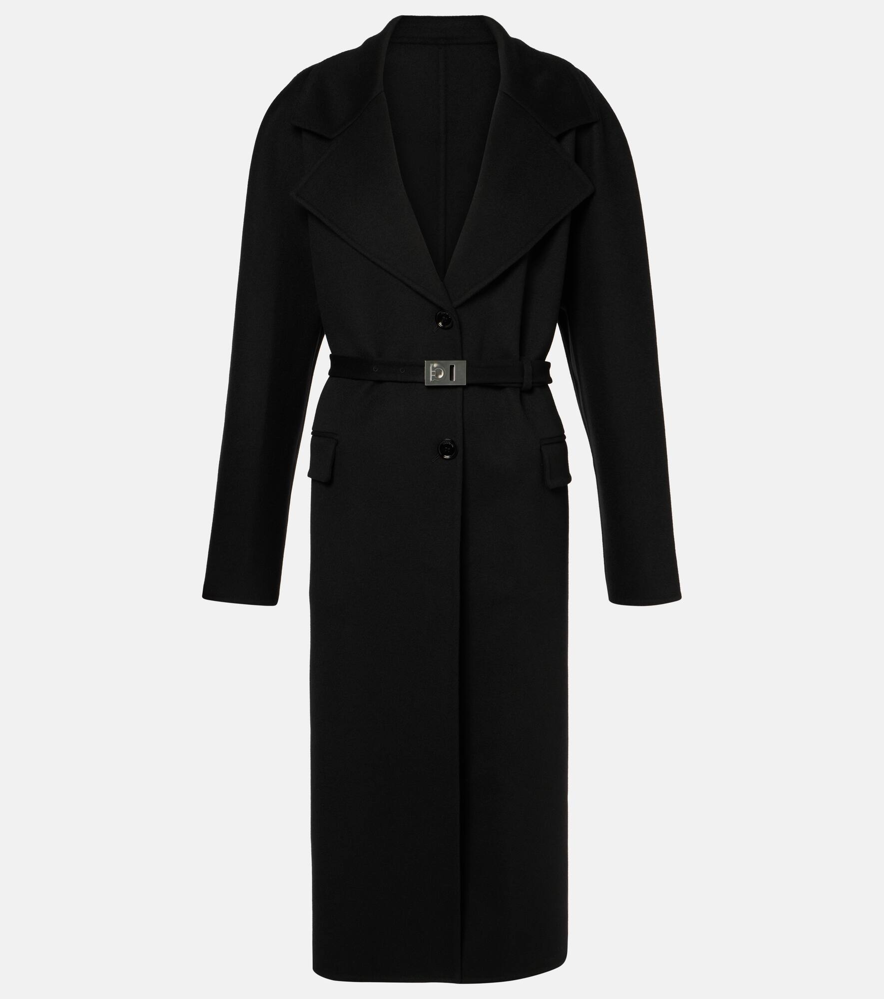Cashmere and wool coat - 1